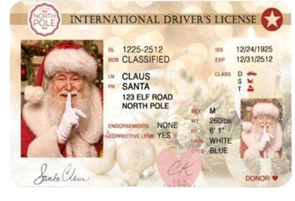 Santa ID card image 3