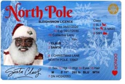 Santa ID card image 2