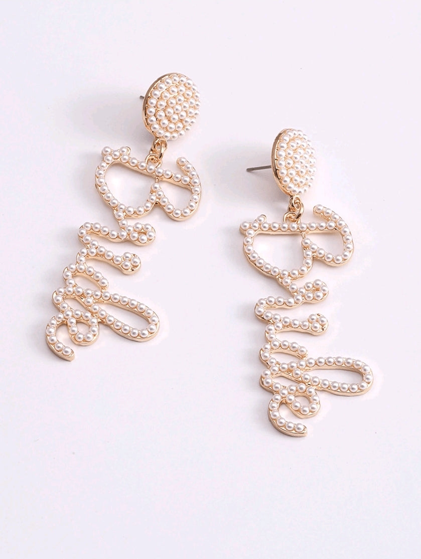 Pearl Bride earrings image 0