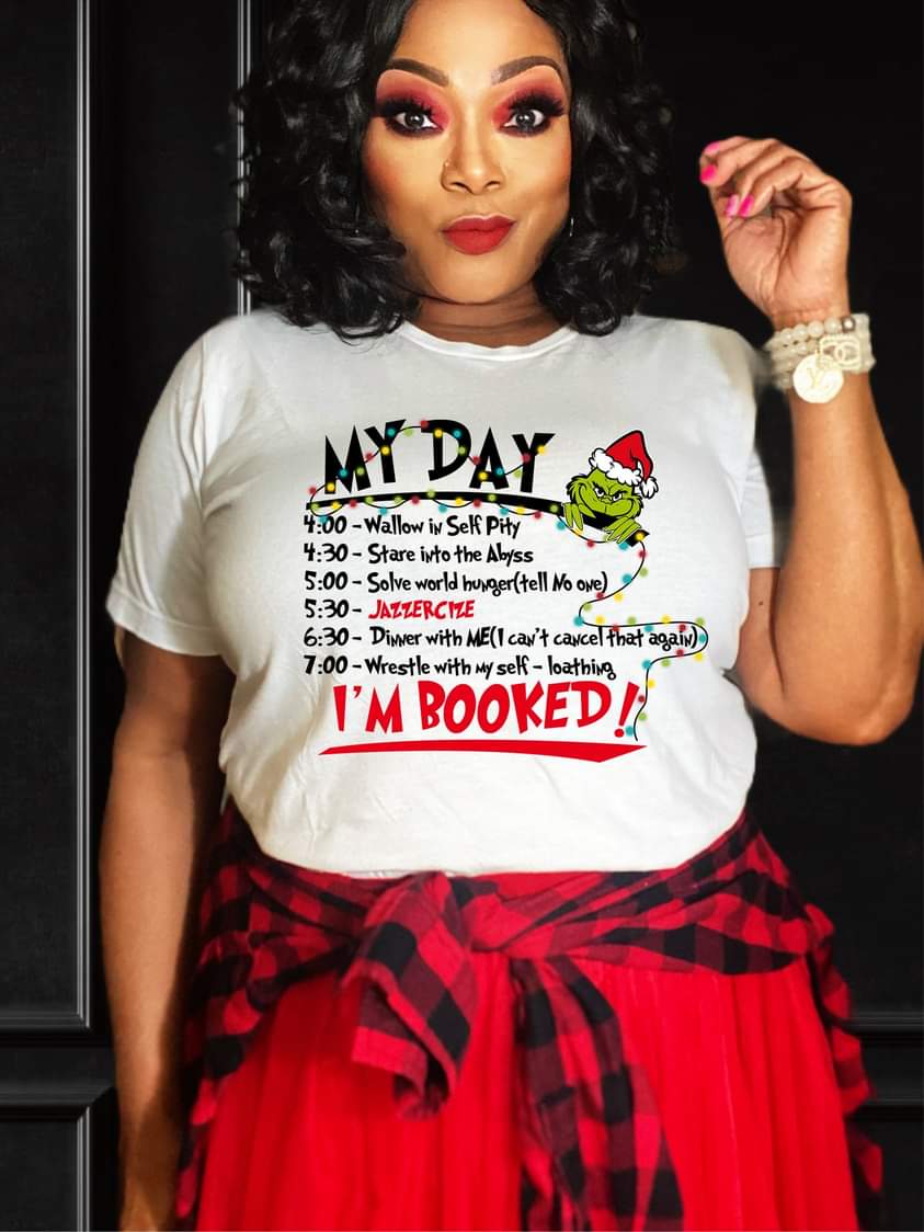 Grinch I'M BOOKED! image 1
