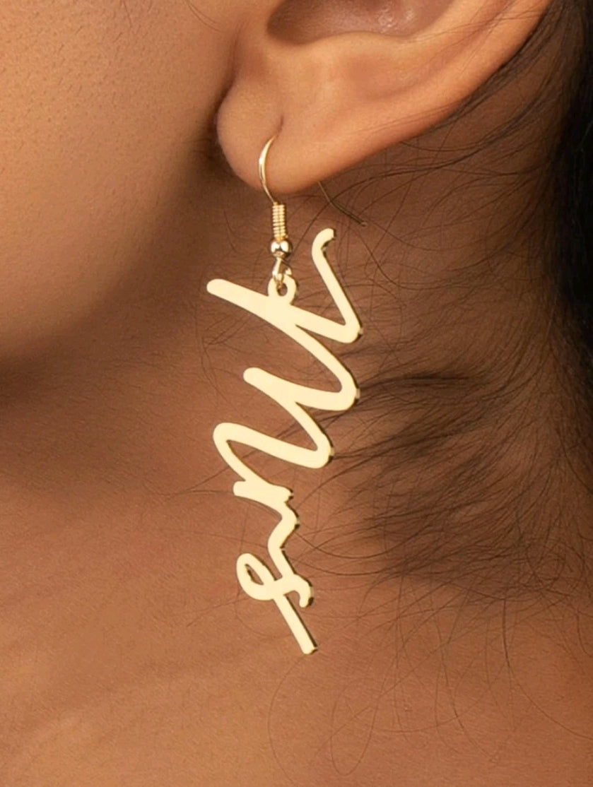 MRS earrings