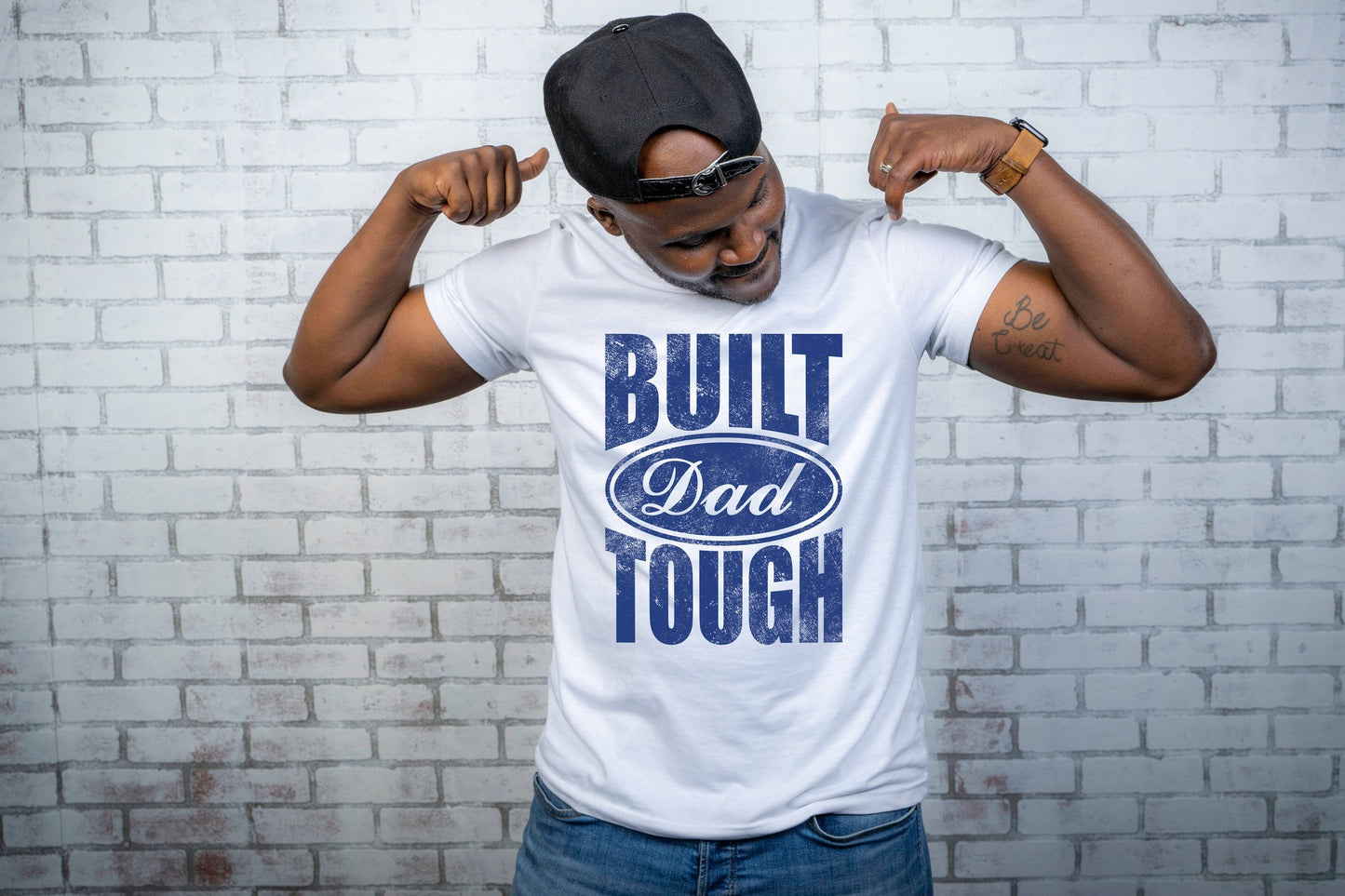 Built Dad Tough Graphic Tee