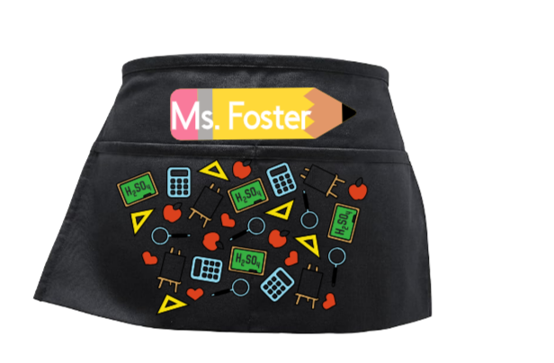 Custom Teacher Apron image 0