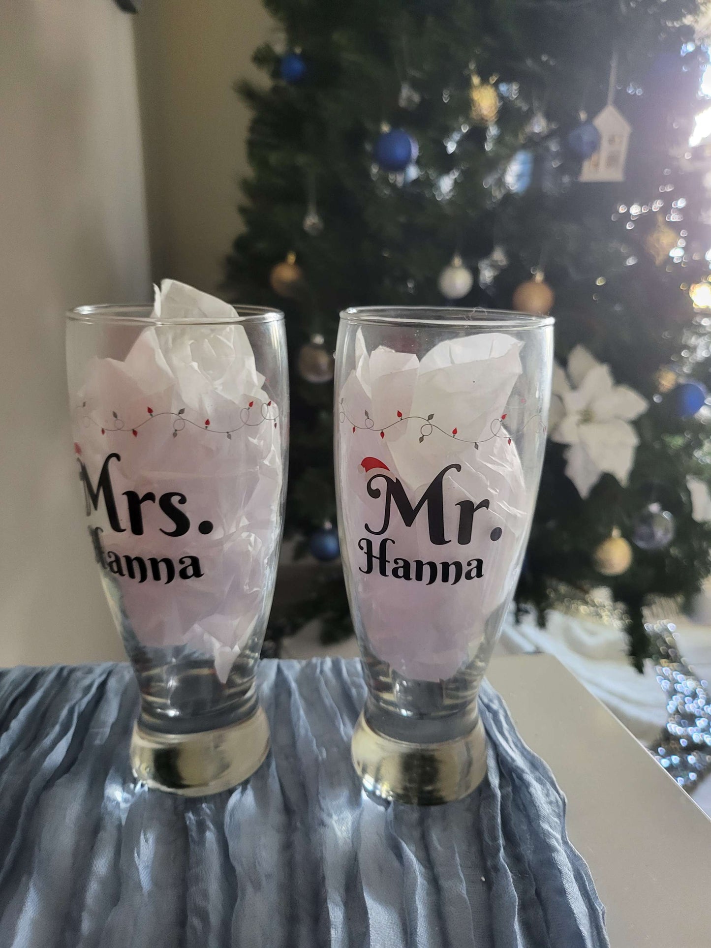 Santa glass set image 0