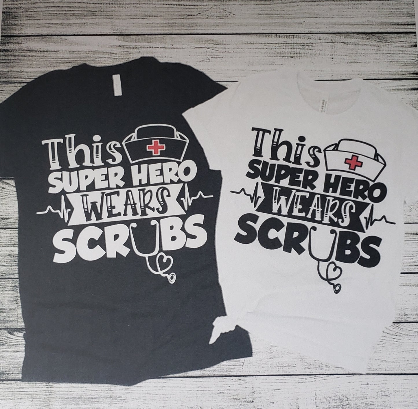This super hero wears scrubs image 0