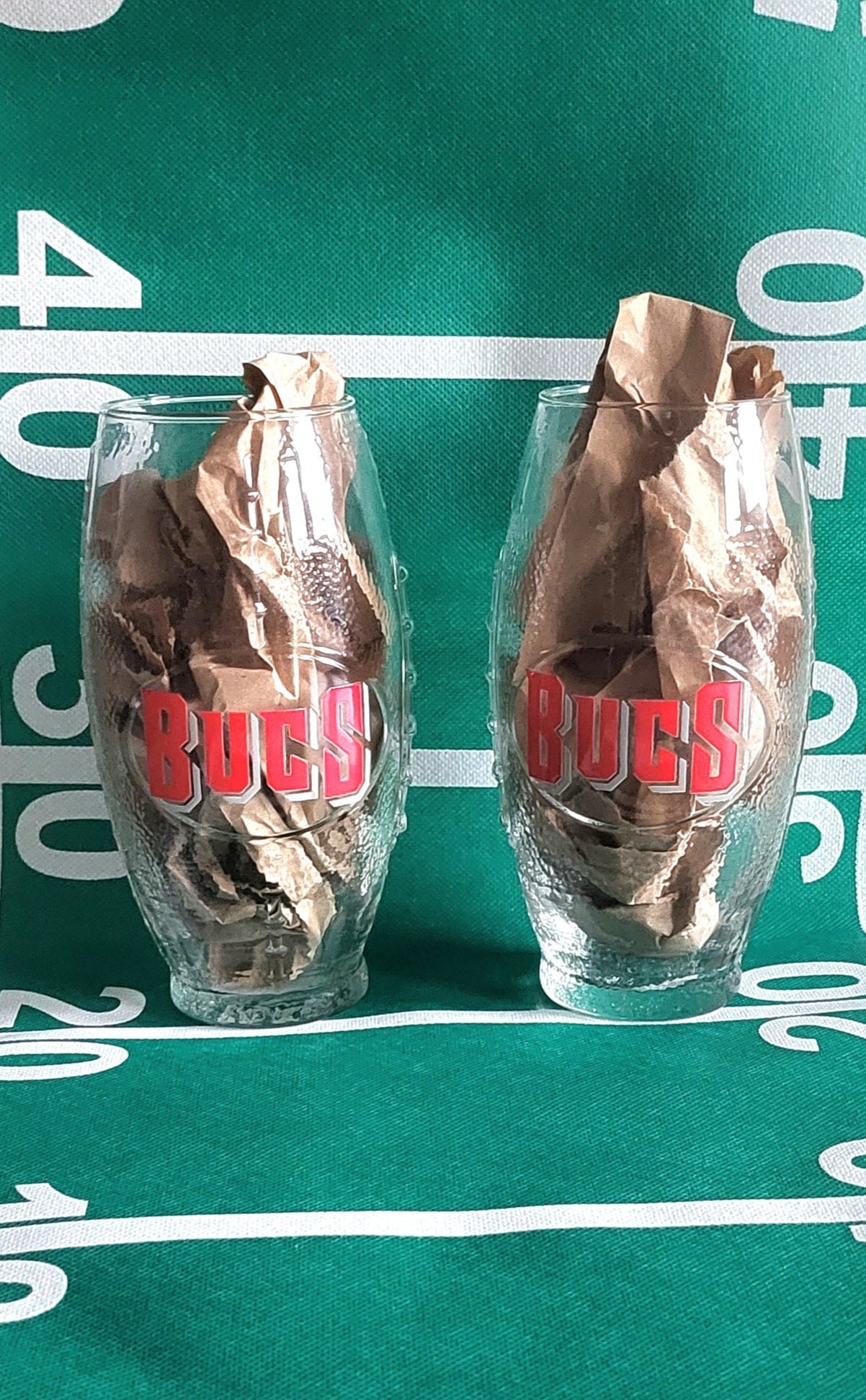 🏈 Custom Football Glass – 23 oz
