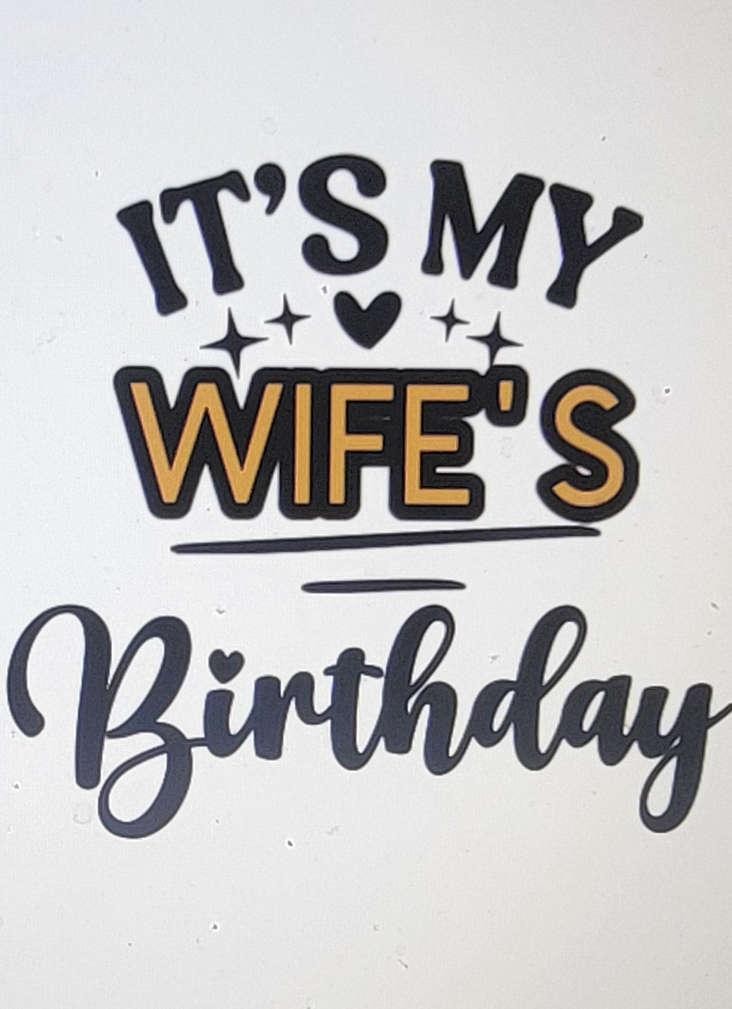Mrs. Love's custom order
