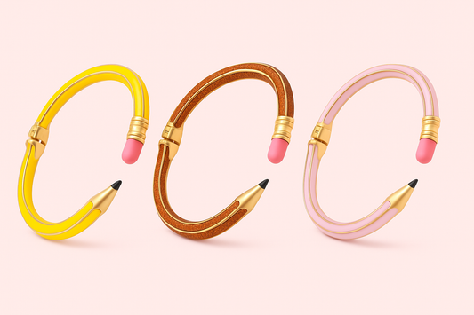 Pencil Bangle Bracelet