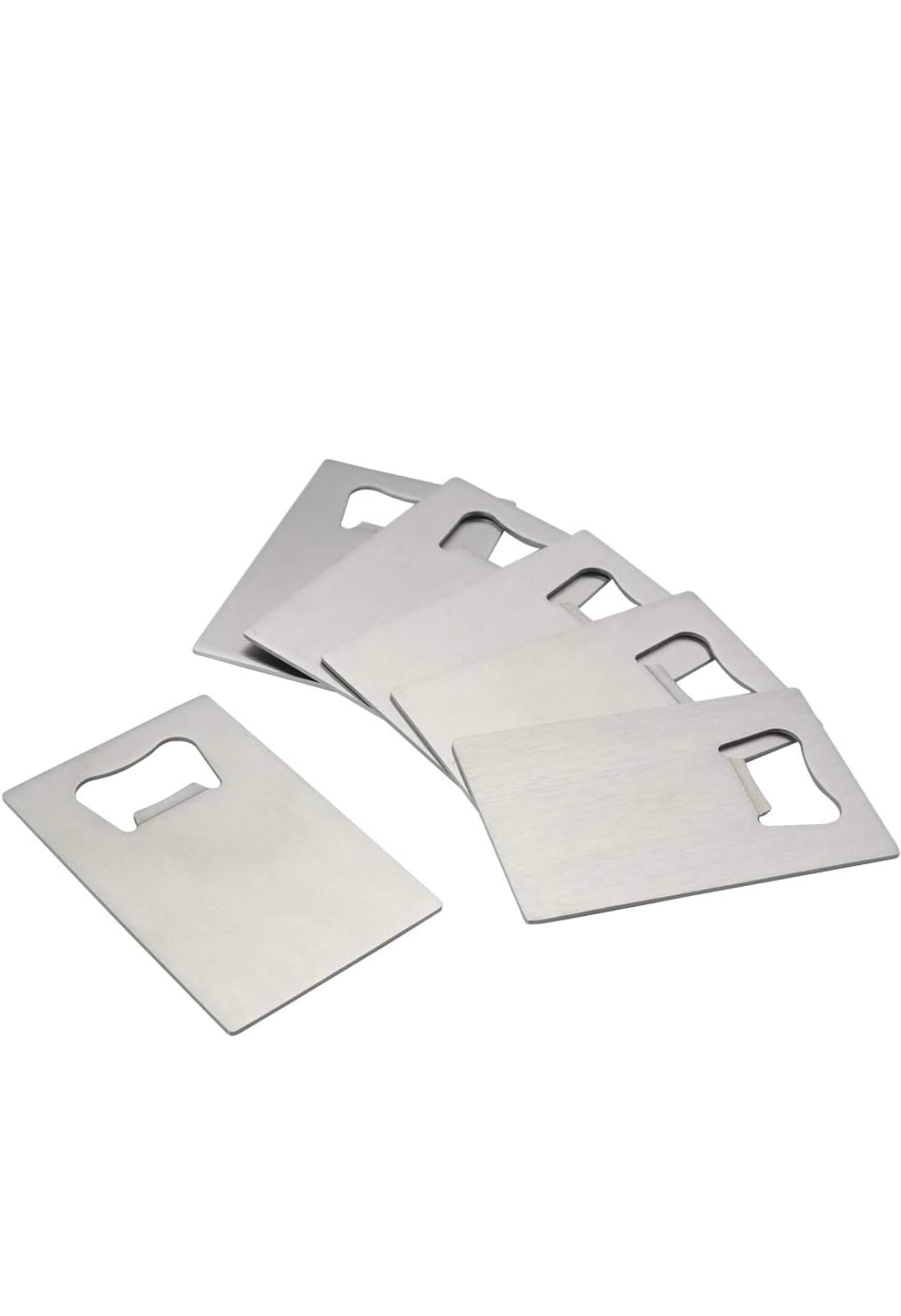 Custom card bottle openers