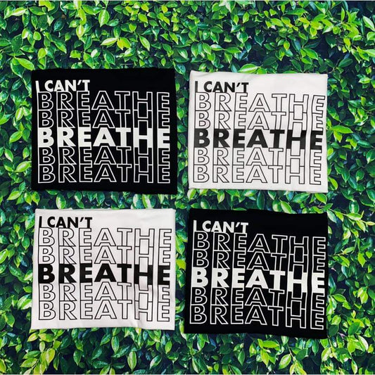 I can't BREATHE- white font image 0