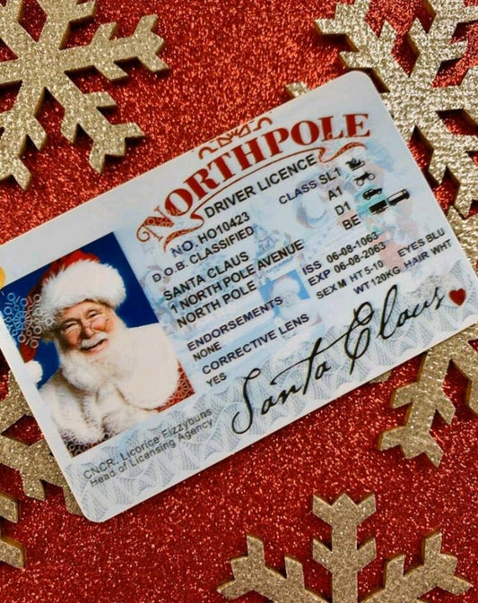 Santa ID card  image 0