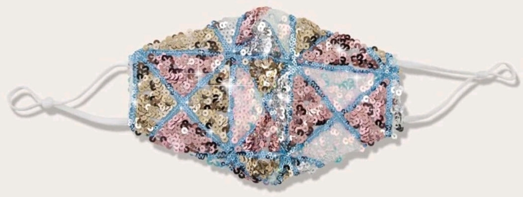 Glam triangle mask image 0