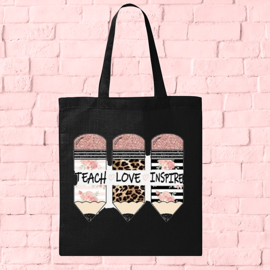 Teach Love Inspire tote Bag  image 0