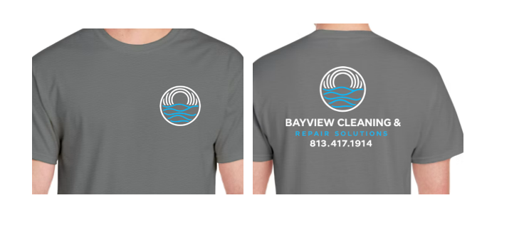 Bayview cleaning custom T-Shirt order 6.9.26