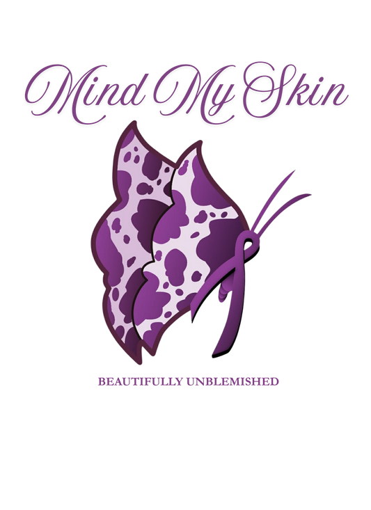 Custom vinyl logo- Beautifully Unblemished
