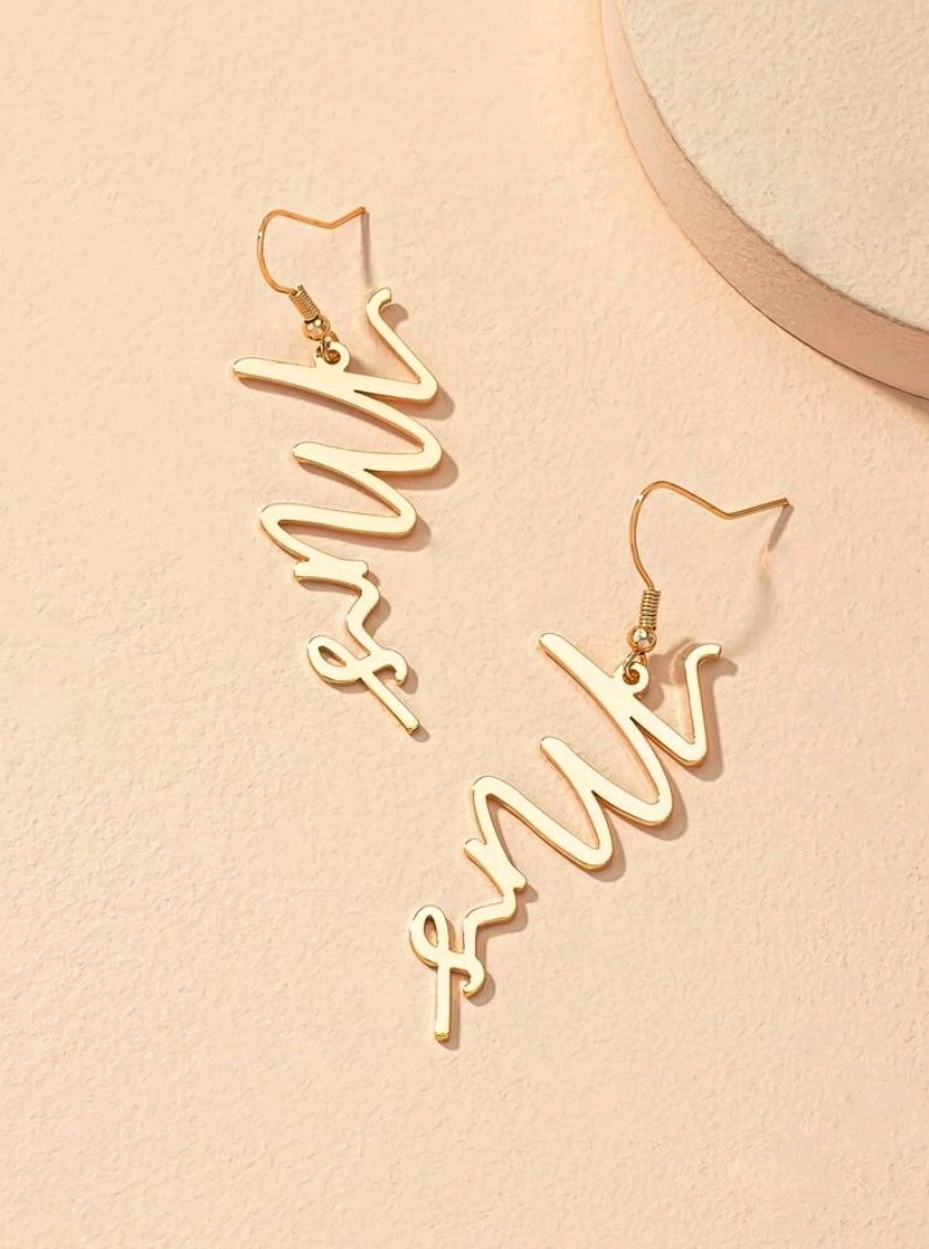 MRS earrings