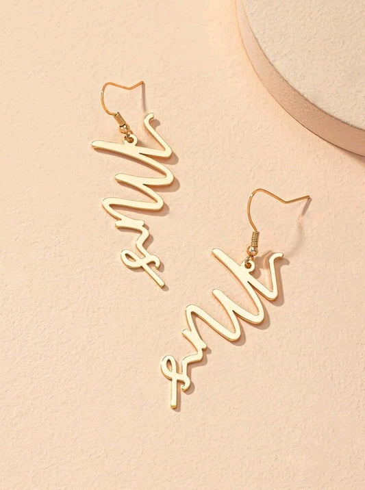 MRS earrings