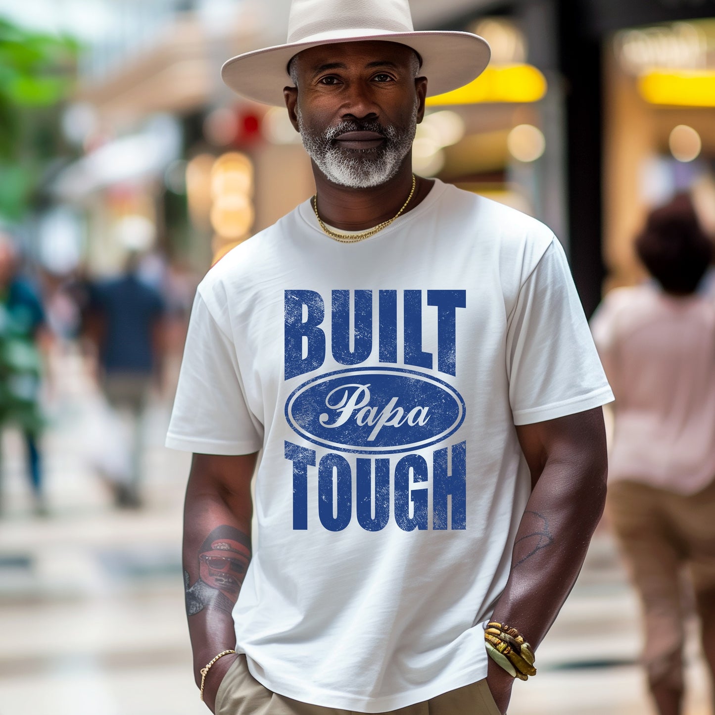 Built Dad Tough Graphic Tee