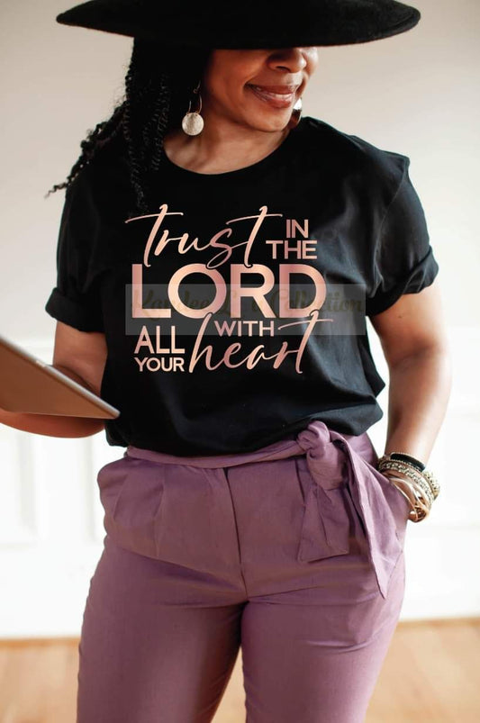 Trust in the Lord -Rose Gold Collection image 0