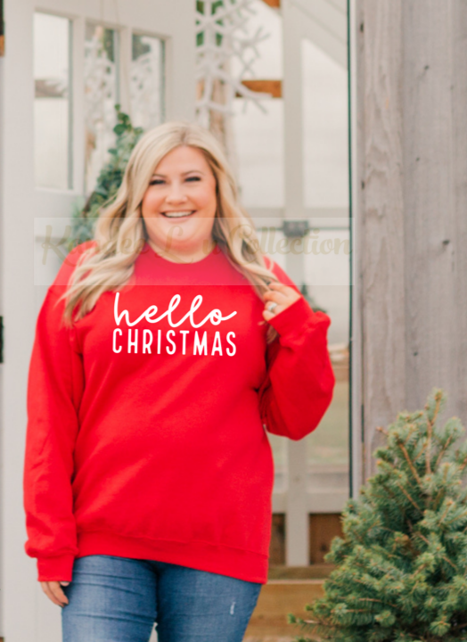 Hello Christmas - White Font
