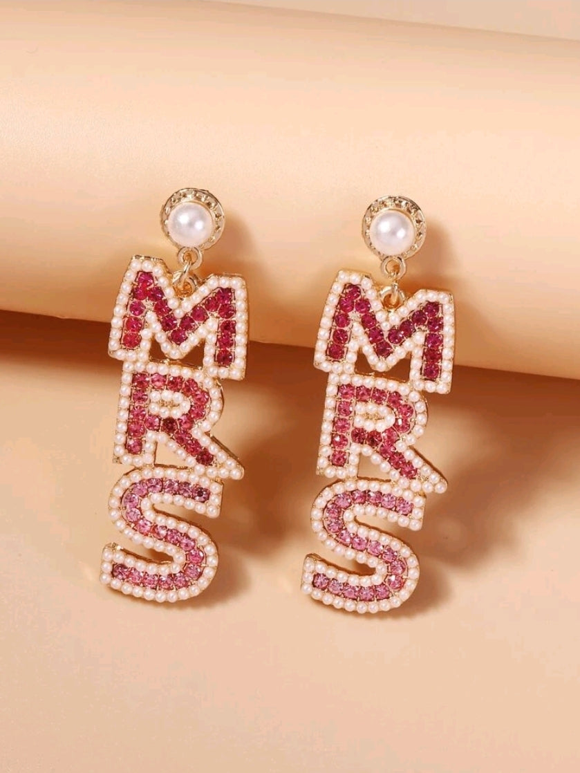 MRS pearl earrings  image 0