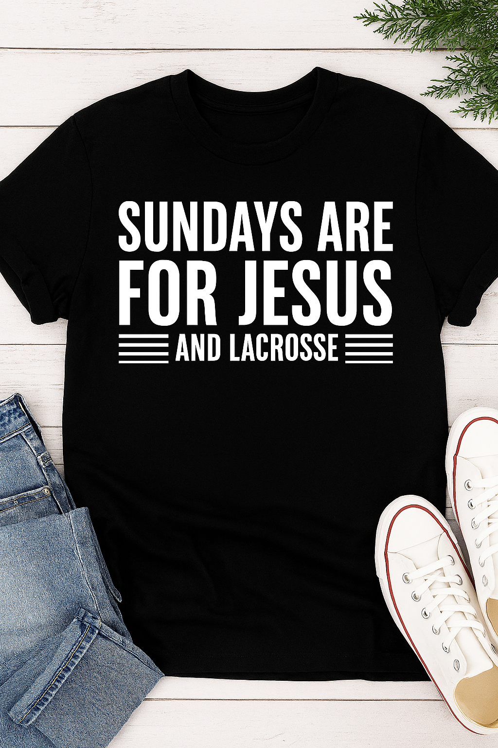 Sundays are for Jesus and Lacrosse
