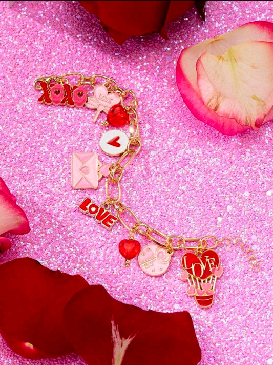 Love Notes Charmed bracelet