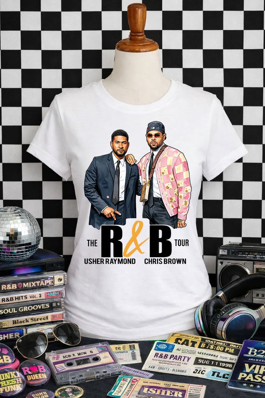 Chris Brown x Usher Concert Tee – Limited Edition (PRE‑ORDER)
