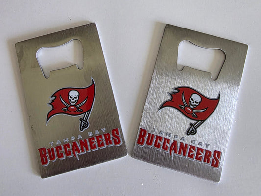 Custom card bottle openers