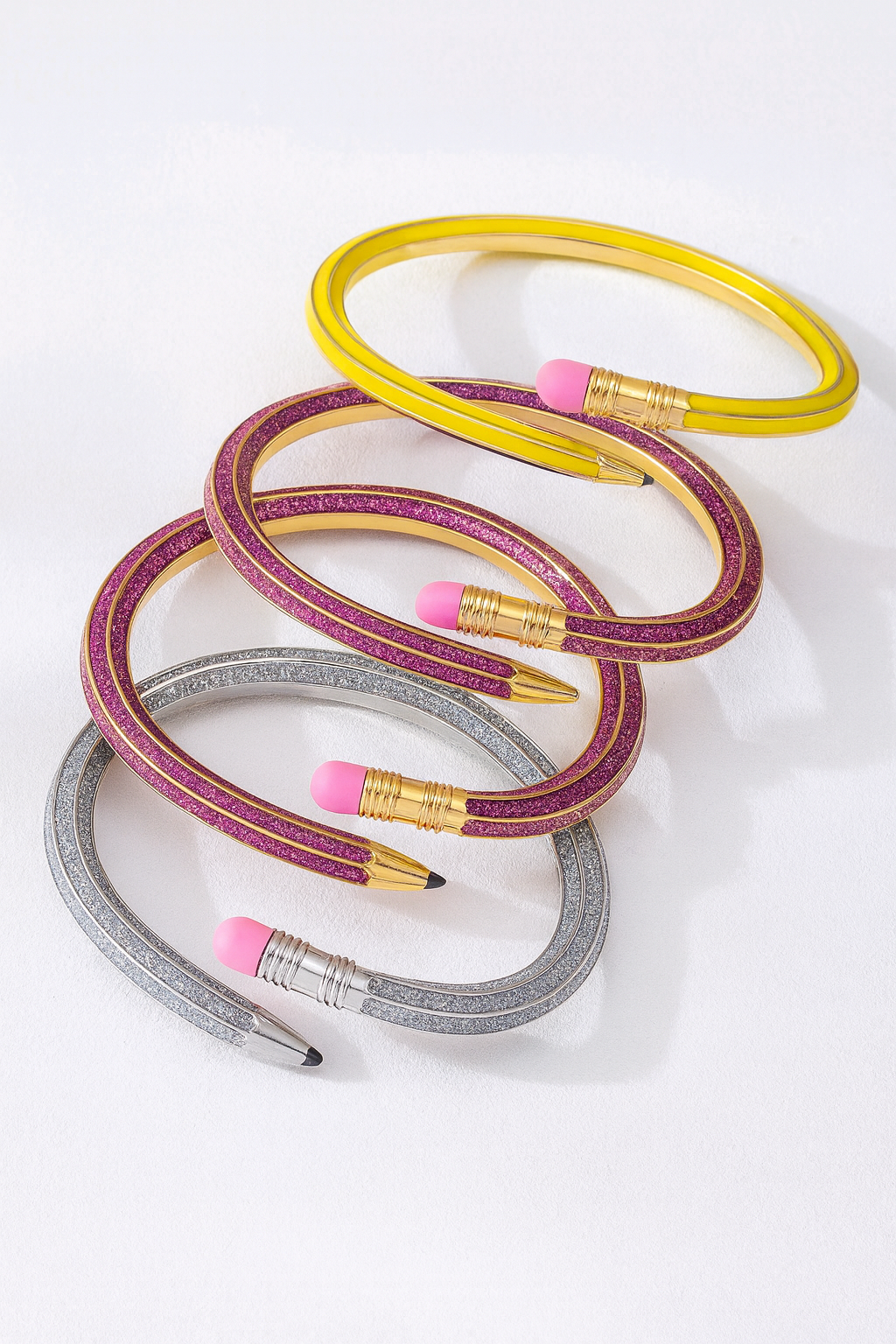 Pencil Bangle Bracelet