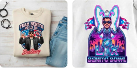 Bad Bunny Superbowl shirts