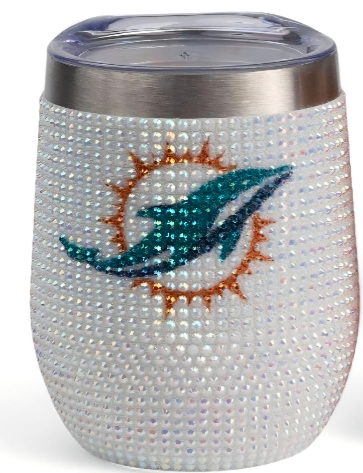 🏈 Bling Football Themed Stemless tumbler