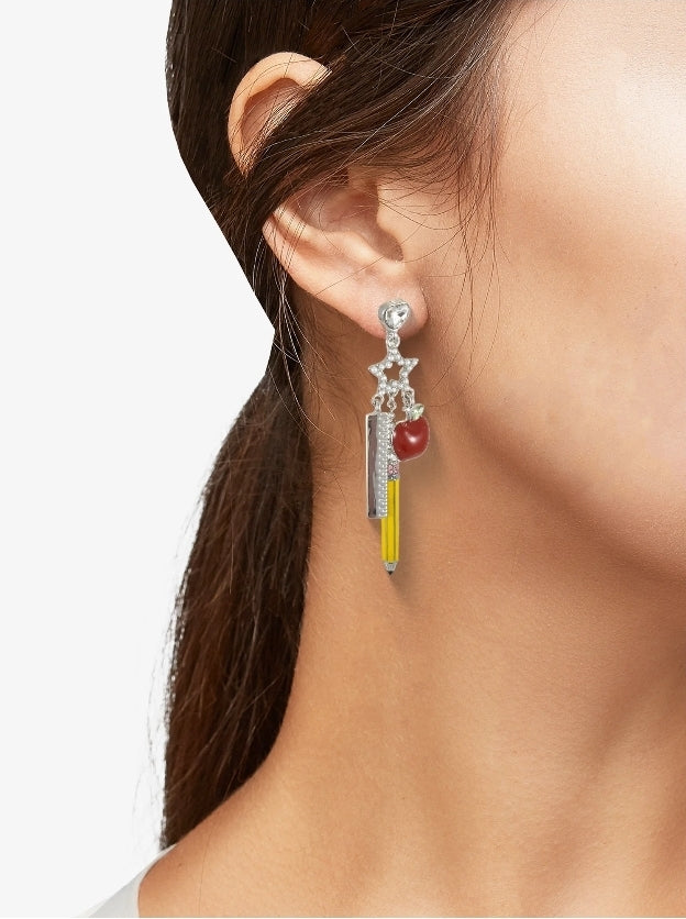 Teacher Ruler Earrings